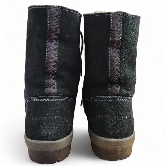 MERRELL Emery Lace black women's winter boots size 7.5 - Picture 5 of 11